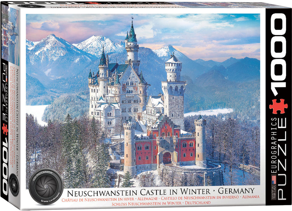 Puzzle: HDR Photography - Neuschwanstein Castle in Winter - for just $19.99! 