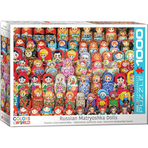 Puzzle: Colors of the World - Russian Matryoshka Dolls - Premium Puzzle - Just $19.99! Shop now at Retro Gaming of Denver