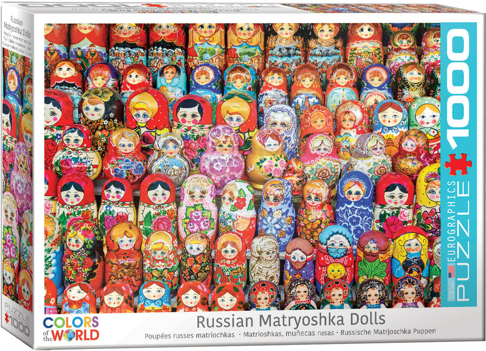 Puzzle: Colors of the World - Russian Matryoshka Dolls - for just $19.99! 