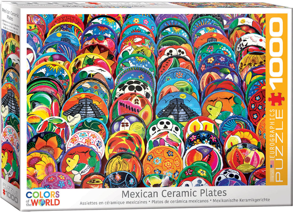 Puzzle: Colors of the World - Mexican Plates - for just $19.99! 