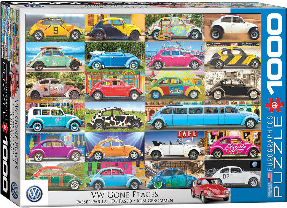 Puzzle: The VW Groovy Collection - VW Gone Places - for just $19.99! 