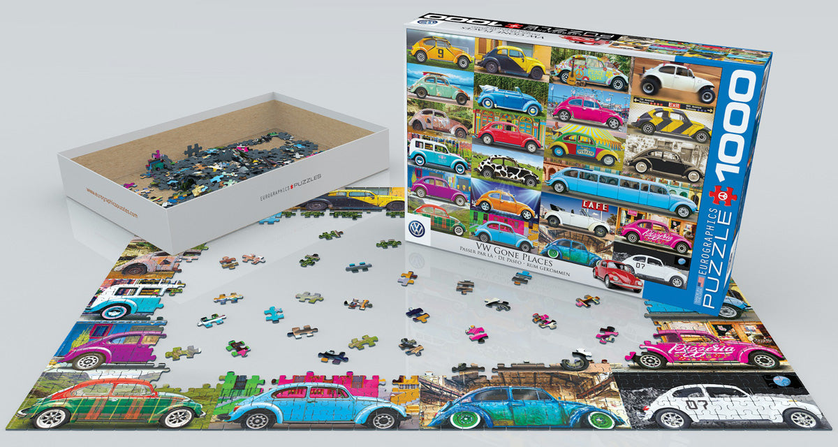 Puzzle: The VW Groovy Collection - VW Gone Places - for just $19.99! 