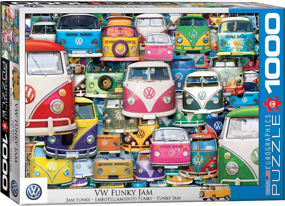 Puzzle: The VW Groovy Collection - VW Funky Jam - for just $19.99! 