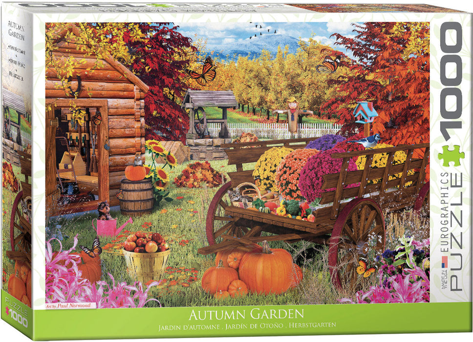 Puzzle: Garden - Autumn Garden by Paul Normand - for just $19.99! 
