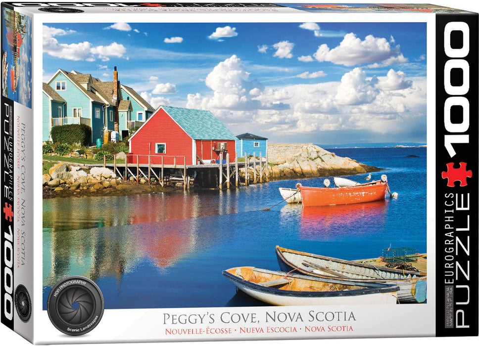 Puzzle: HDR Photography - Peggy’s Cove, Nova Scotia - for just $19.99! 