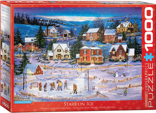 Puzzle: Winter Wonderland  - Stars on Ice by Patricia Bourque - for just $19.99! 