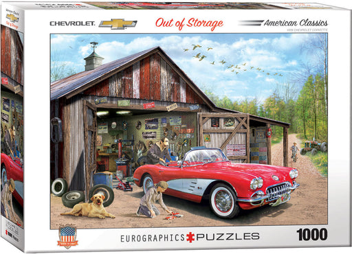 Puzzle: American Car Classics - Out of Storage - for just $19.99! 