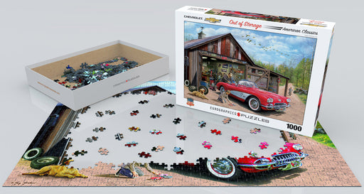Puzzle: American Car Classics - Out of Storage - for just $19.99! 