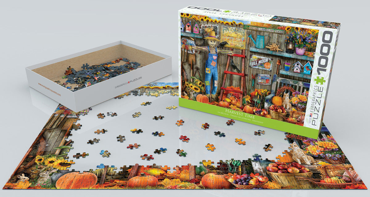 Puzzle: Garden - Harvest Time - for just $19.99! 