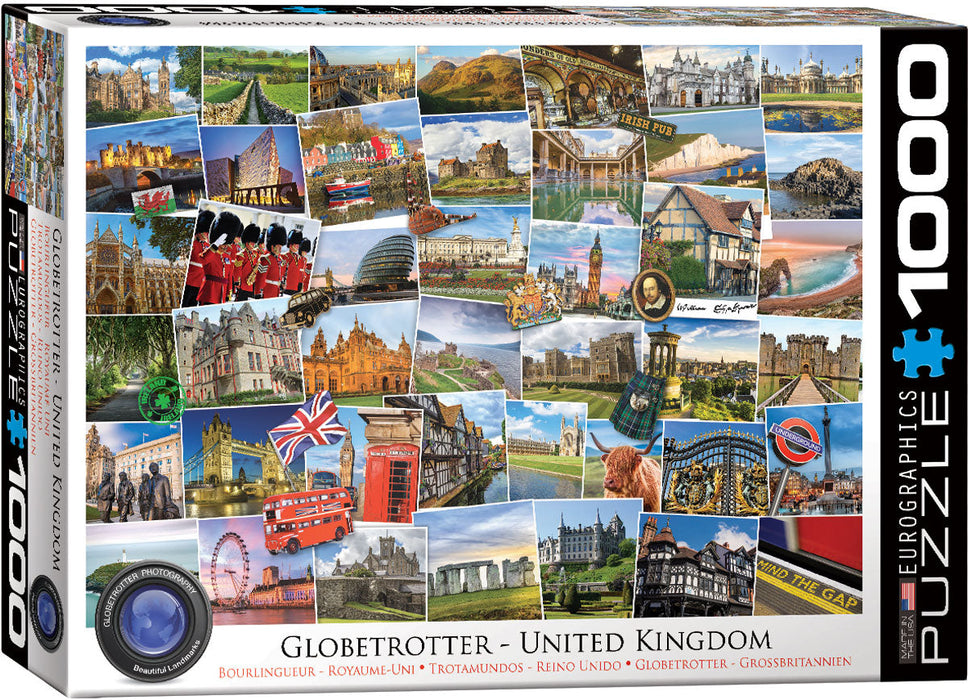Puzzle: The Globetrotter Collection - Globetrotter United Kingdom - for just $19.99! 