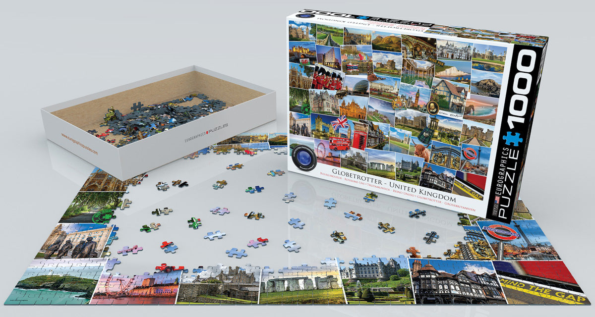 Puzzle: The Globetrotter Collection - Globetrotter United Kingdom - for just $19.99! 