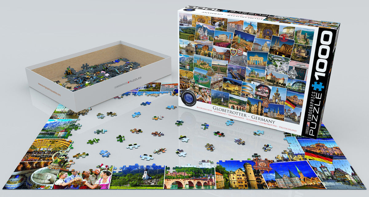 Puzzle: The Globetrotter Collection - Globetrotter Germany - for just $19.99! 