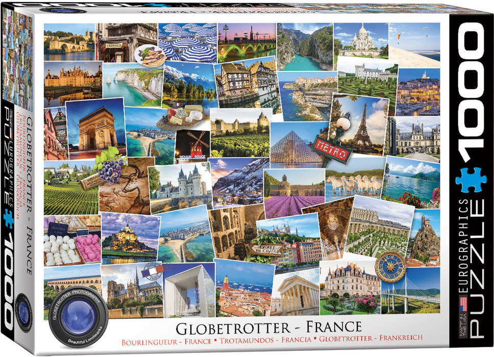 Puzzle: The Globetrotter Collection - Globetrotter France - for just $19.99! 