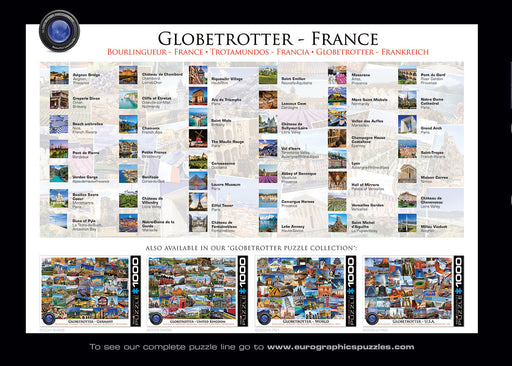 Puzzle: The Globetrotter Collection - Globetrotter France - for just $19.99! 