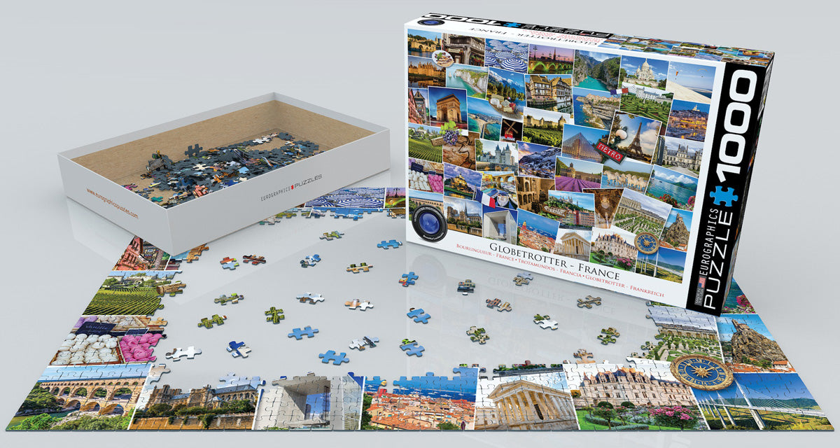Puzzle: The Globetrotter Collection - Globetrotter France - for just $19.99! 