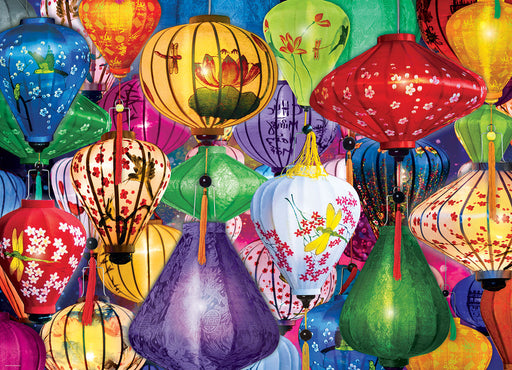 Puzzle: Colors of the World - Asian Lanterns - for just $19.99! 