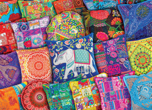 Puzzle: Colors of the World - Indian Pillows - for just $19.99! 