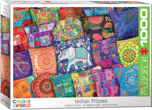Puzzle: Colors of the World - Indian Pillows - for just $19.99! 