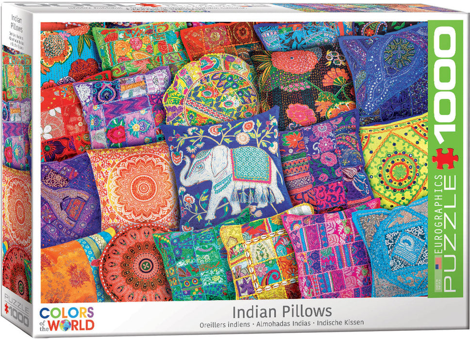 Puzzle: Colors of the World - Indian Pillows - for just $19.99! 