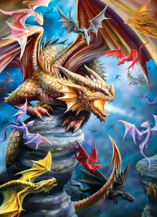 Puzzle: Artist Series - Dragon Clan by Anne Stokes - for just $19.99! 