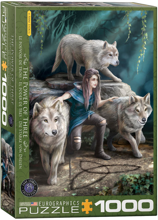 Puzzle: Artist Series -  The Power of Three by Anne Stokes - for just $19.99! 