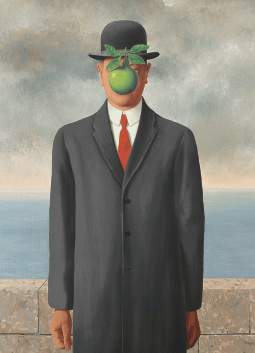 Puzzle: Fine Art Masterpieces - Son of Man by René Magritte - for just $19.99! 