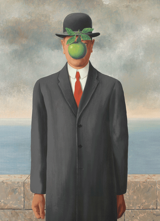 Puzzle: Fine Art Masterpieces - Son of Man by René Magritte - for just $19.99! 