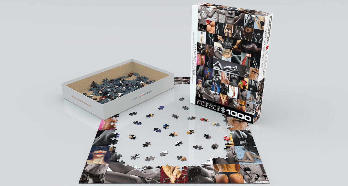 Puzzle: Iconic Photography  - 50 Shades of Her - for just $19.99! 