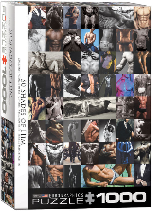 Puzzle: Iconic Photography  - 50 Shades of Him - for just $19.99! 