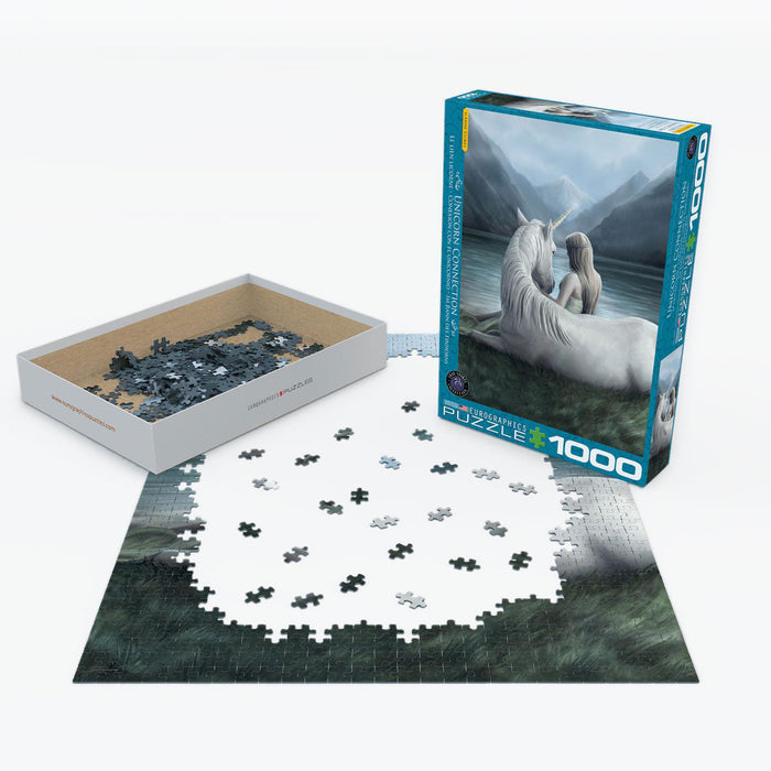Puzzle: Artist Series - Unicorn Connection by Anne Stokes - for just $19.99! 
