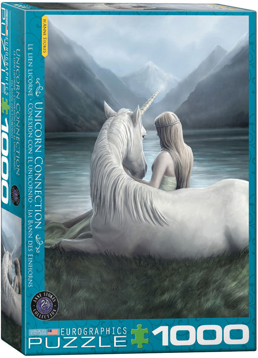 Puzzle: Artist Series - Unicorn Connection by Anne Stokes - for just $19.99! 