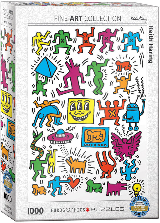 Puzzle: Fine Art Masterpieces - Keith Haring - Collage - for just $19.99! 