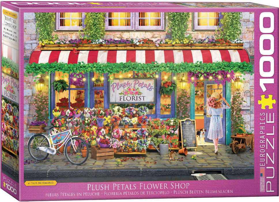 Puzzle: Favorite Pastimes - Plush Petals Florist by Paul Normand - for just $19.99! 