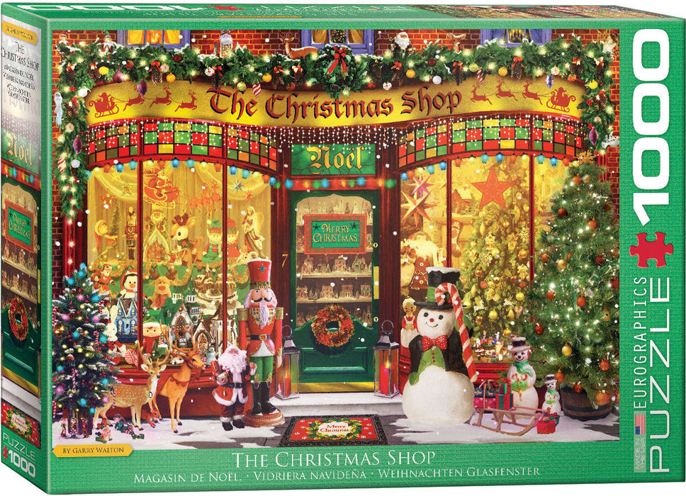 Puzzle: Favorite Pastimes - The Christmas Shop by Garry Walton - for just $19.99! 