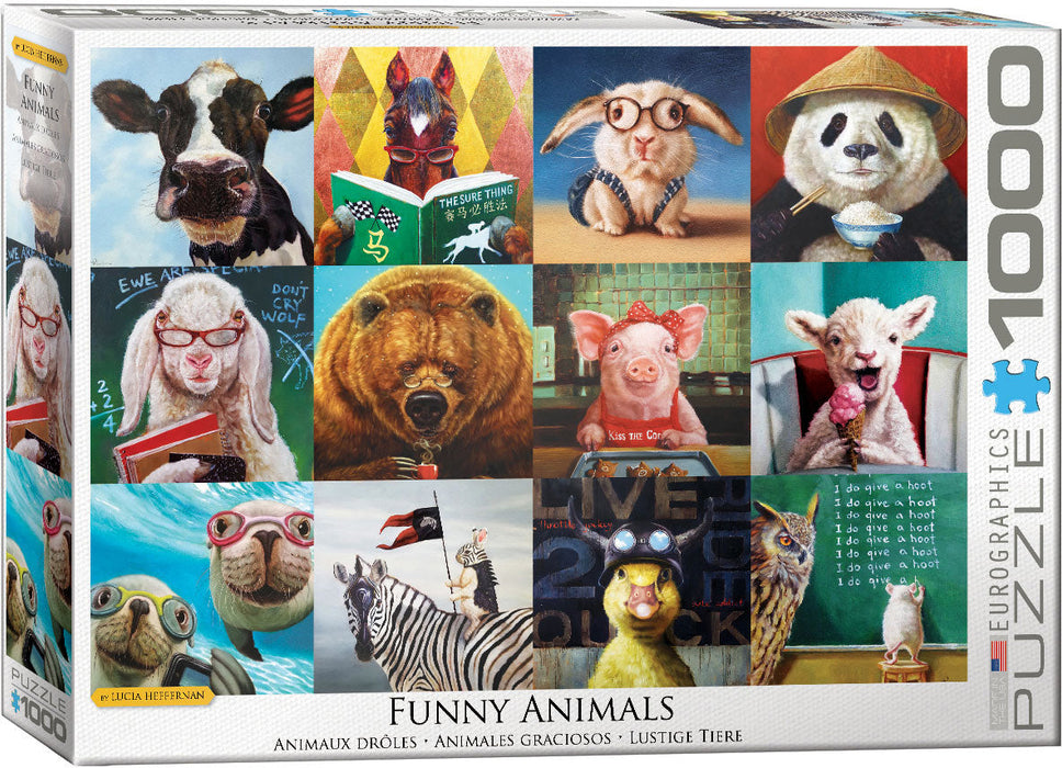 Puzzle: Artist Series - Funny Animals - for just $19.99! 