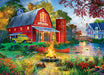 Puzzle: Artist Series - Campfire by the Barn - for just $19.99! 