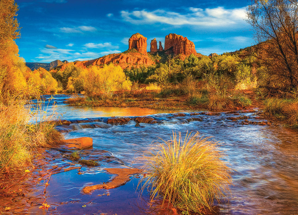 Puzzle: HDR Photography -Red Rock Crossing, AZ - for just $19.99! 