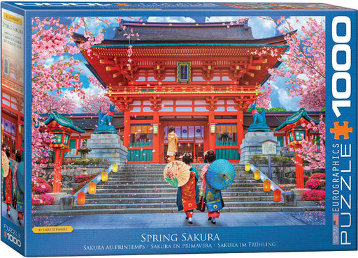 Puzzle: Artist Series - Spring Sakura by David McLean - for just $19.99! 