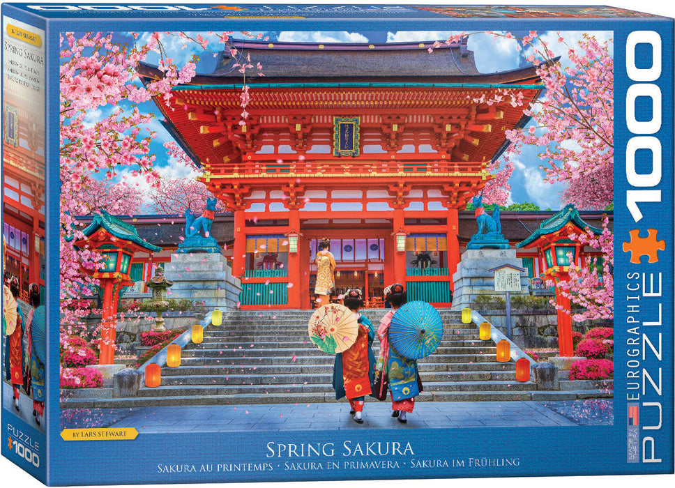 Puzzle: Artist Series - Spring Sakura by David McLean - for just $19.99! 