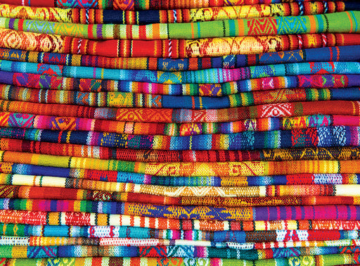 Puzzle: Colors of the World - Peruvian Blankets - for just $19.99! 