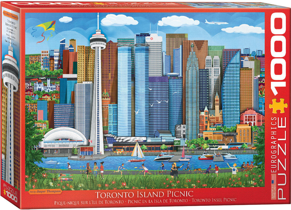 Puzzle: Artist Series -  Toronto Island Picnic by Jasper Tompson - for just $19.99! 