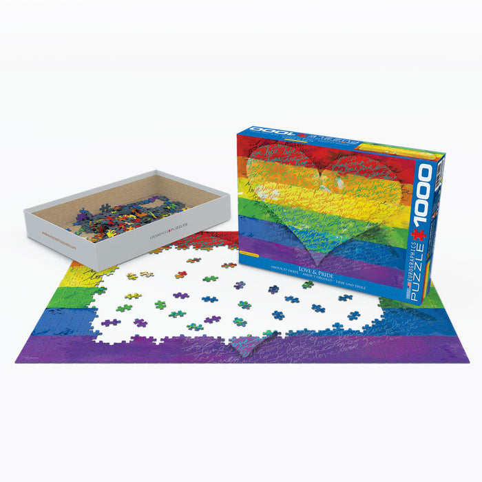 Puzzle: Artist Series - Love & Pride! - for just $19.99! 