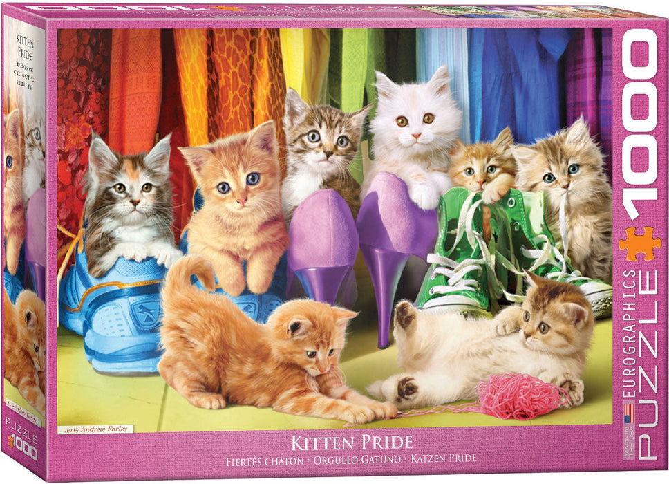 Puzzle: Artist Series - Kitten Pride - for just $19.99! 