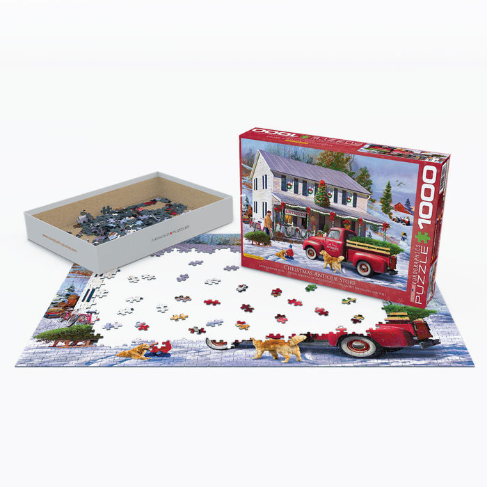 Puzzle: Artist Series - Antique Christmas Store by Greg Giordano - for just $19.99! 
