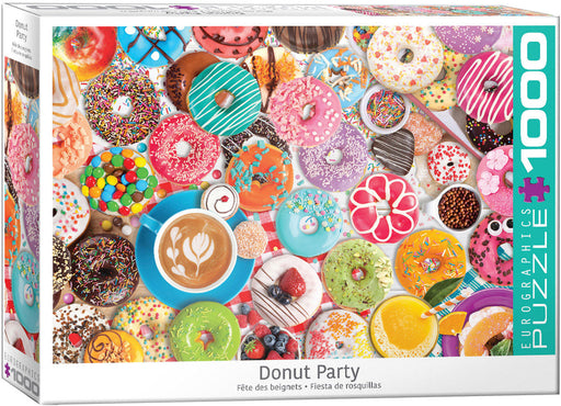 Puzzle: Sweet Rainbow & Party - Donut Party - for just $19.99! 