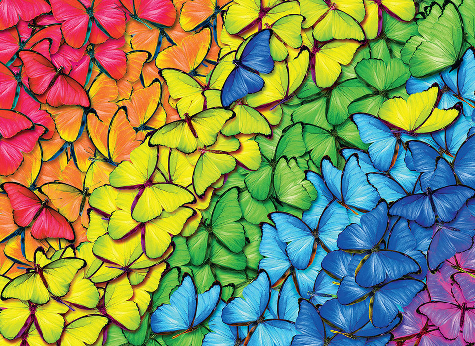 Puzzle: Sweet Rainbow & Party - Butterfly Rainbow - for just $19.99! 