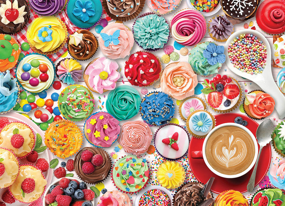 Puzzle: Sweet Rainbow & Party - Cupcake Party - for just $18.99! 