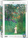 Puzzle: Fine Art Masterpieces - Woman in an Exotic Forest by Henri Rousseau - for just $19.99! 