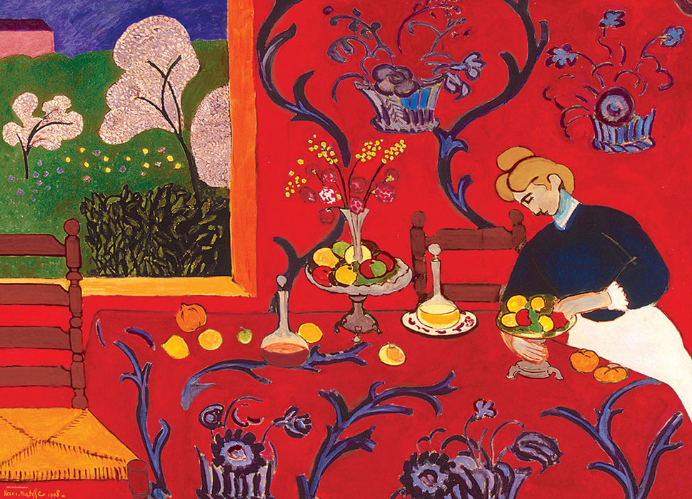 Puzzle: Fine Art Masterpieces - Harmony in Red by Henri Matisse - for just $19.99! 
