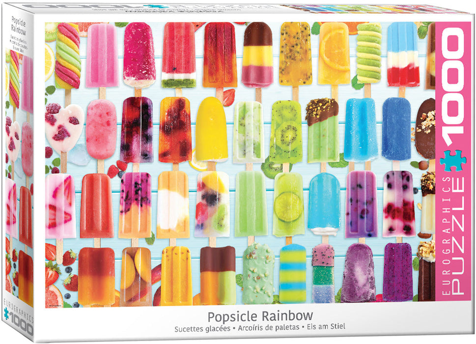 Puzzle: Sweet Rainbow & Party - Popsicle Rainbow - for just $18.99! 